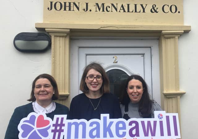 John J McNally staff supporting the Make A Will initiative