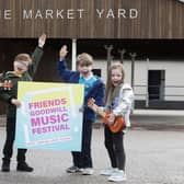 Young stars from The Music Yard in Larne looking forward to sharing the bill with Hothouse Flowers and Eddi Reader at the Friends’ Goodwill Music Festival in May.