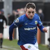 Linfield's Joel Cooper. Pic by Pacemaker.