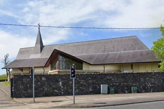 St Nicholas's Catholic Church in Carrickfergus (image Google).