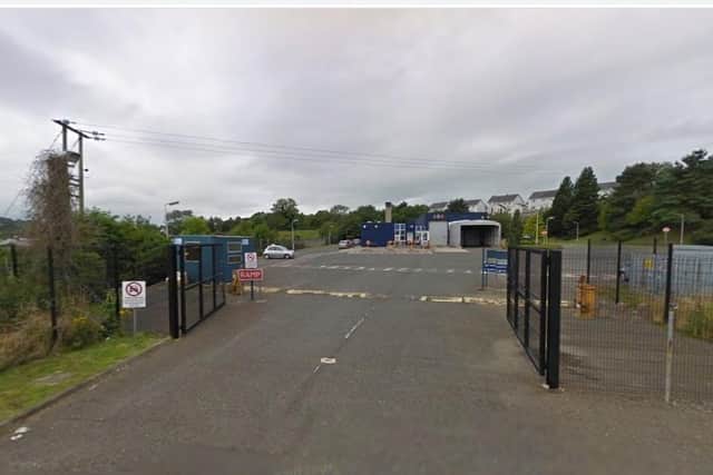 Larne test centre. Pic by Google.
