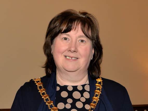 Mayor of Mid and East Antrim, Cllr Maureen Morrow.
