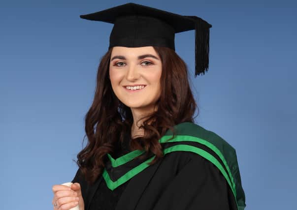 Hannah Cartmill who has graduated from Ulster University with a Bachelor of Science with Honours in Nursing (Adult) obtaining a 2:1.