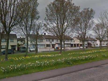 Antiville area in Larne (image by Google).