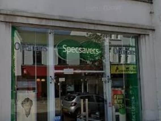 Specsavers branch (image Google).