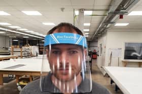 Faceguard that can be manufactured by BlocBlinds