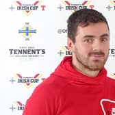 Larne's Chris Ramsey. Pic by PressEye Ltd.