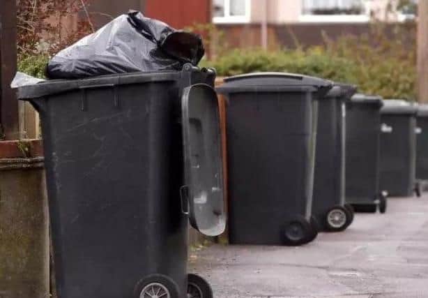 Bin collections.