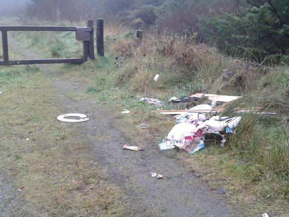 Council are appealing to the public not to fly-tip.