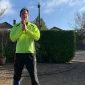 Dermot Breen has taken on a number of challenges in aid of Cancer Research UK.