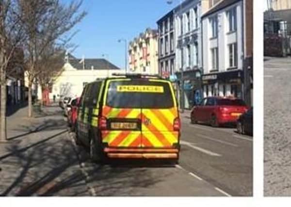 Police have been mouting patrols in Larne and Carrickfergus.