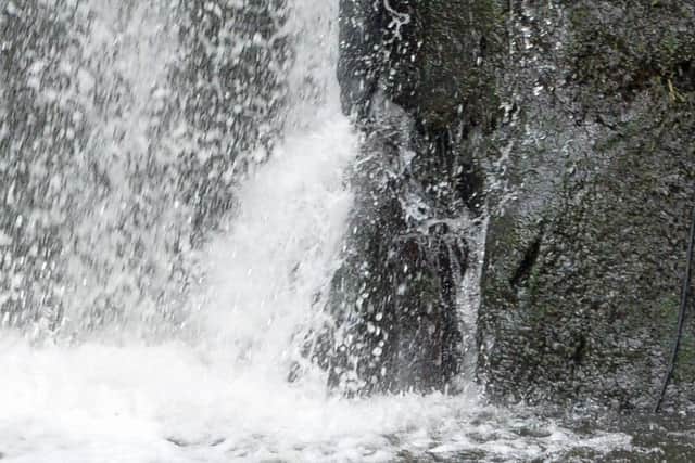 Glenoe Waterfall.