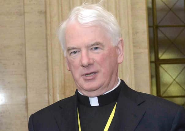 Bishop Noel Treanor.
Pic Colm Lenaghan/Pacemaker