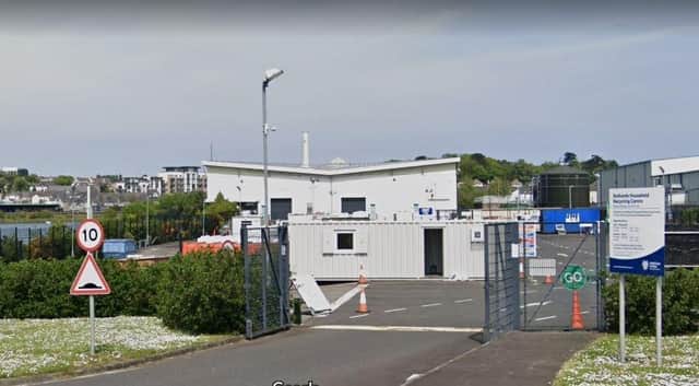 Redlands household recycling centre in Larne. Picture: Google.