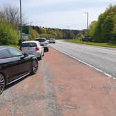 Cars parked at Gosford Forest Park