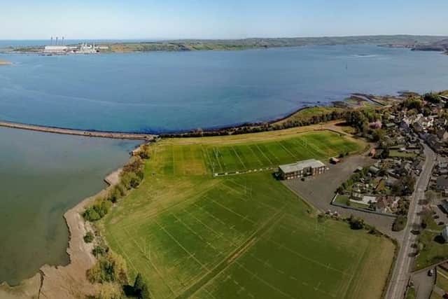 Larne Rugby Club's grounds