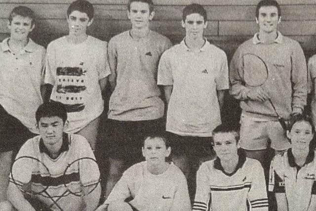 Players who took part in the Glengormley Methodist Junior Badminton Club pre-season training week. 
1999