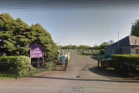 Rashee Cemetery, Ballyclare.  Picture: Google.