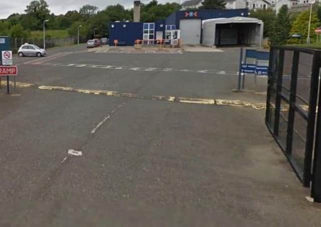 Larne test centre (image Google).