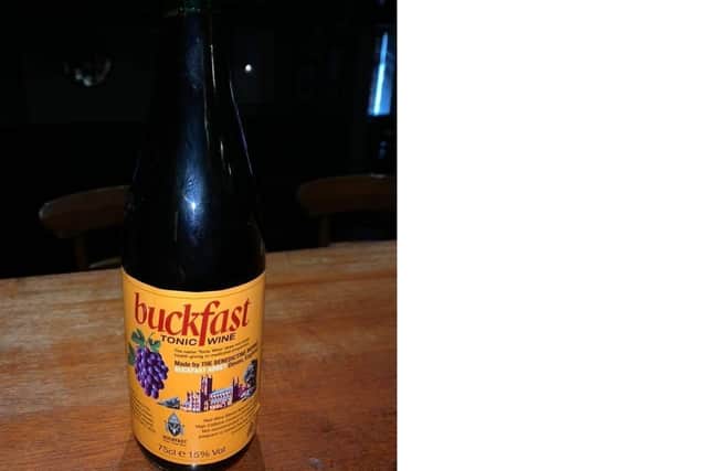 The last bottle of Buckfast in Lurgan's Woodville Arms