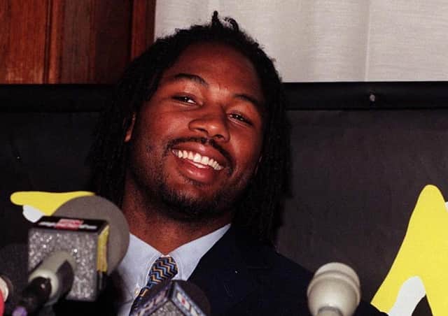Lennox Lewis - see question 3. Pic by PA.