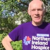 Norman Mawhinney - running to raise funds for NI Hospice in lockdown