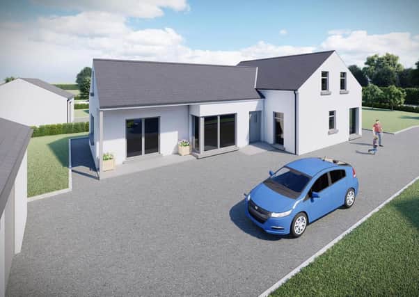 An artist's impression  of Gracefield Manor , 58 - 62  Larne Road, Ballycarry (submitted image)