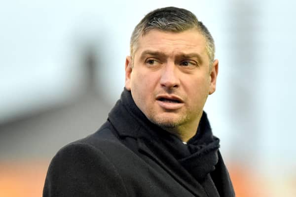 Portadown manager Matthew Tipton.