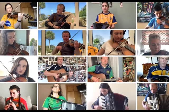 With a hiatus in all outdoor GAA activity, members and units have turned to social media to find new and unique ways of maintaining interest and connections. The most recent project in Down involved music and song