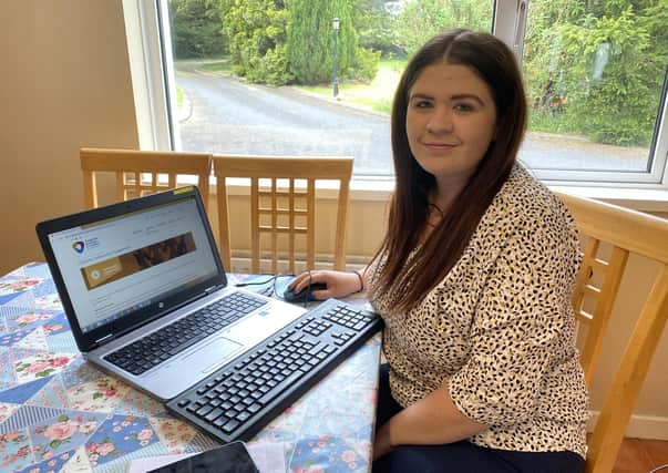 Good Relations Support Officer, Sophie, is working on the front line dealing with queries through Armagh City, Banbridge and Craigavon Council’s Covid-19 Community Support Hub