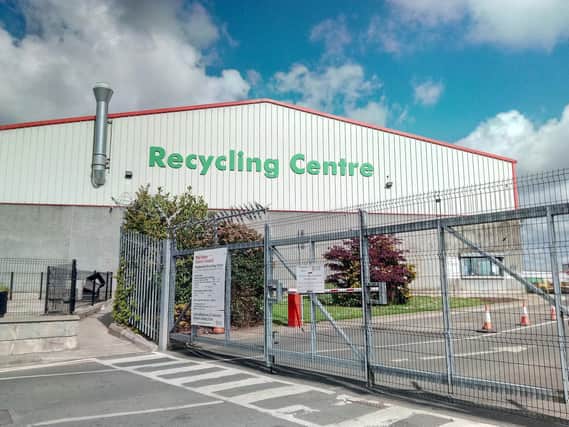The recycling centre in Magherafelt is due to reopen from Monday.