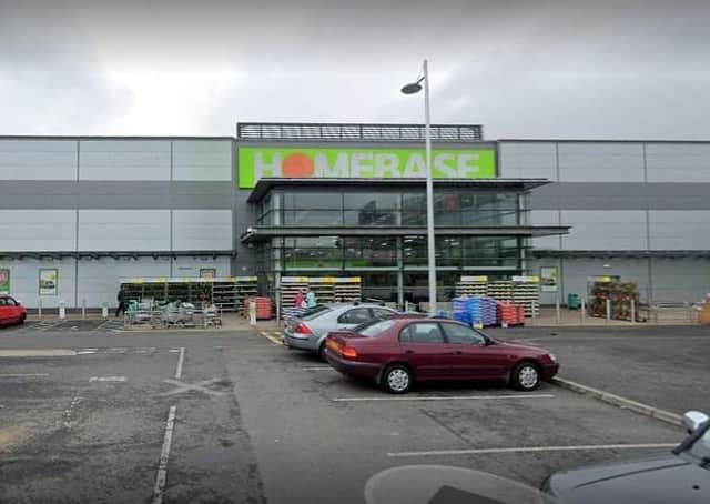 Homebase Newtownabbey. Pic by Google.