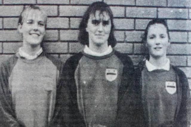 Ballymena Academy's hockey players who have been chosen to represent Ulster at U-16 and U-18 levels. 1989