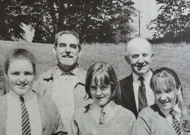 Winners of the Carrick Road Safety Committee Cycling Proficiency tests held at Oakfield Primary School.
199