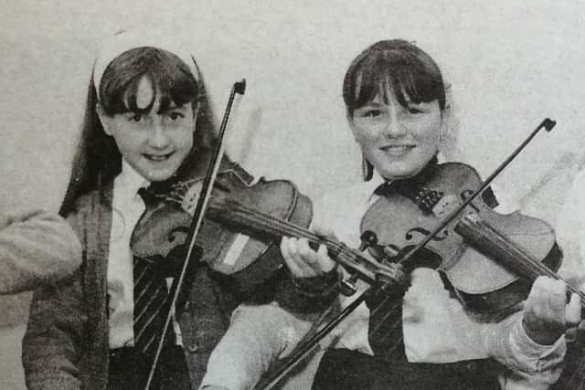 Young musicians who played at the St Nicholas Parish Church Mothers' Union concert in the town hall
1991