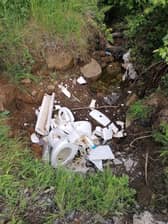 Counicl has been asked to clear up at the site.