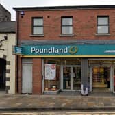 Poundland Ballyclare. Pic by Google.