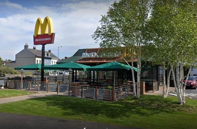 McDonald's branch at Rodgers Quay.  (image by Google).