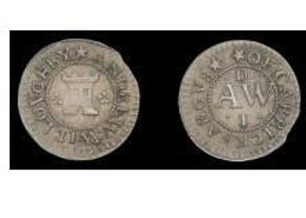 Rare coin sold at online auction by Dix Noonan Webb.