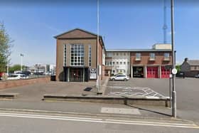 Portadown Fire Station. Photo courtesy of Google