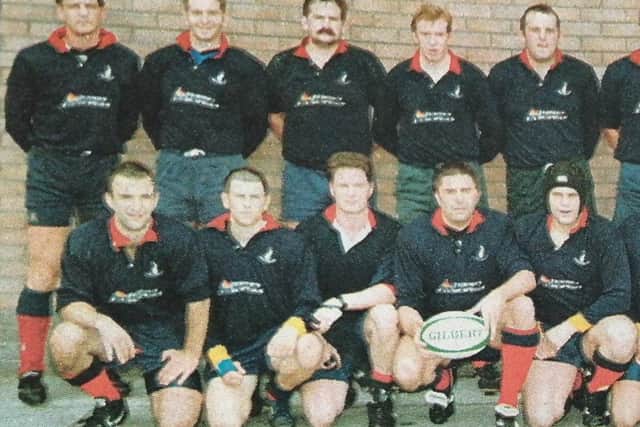 Ballyclare First XV team ready for the season ahead.
1999