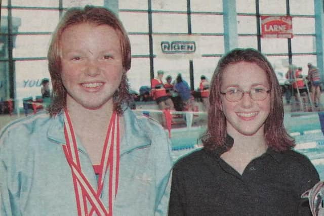 Winners in the Larne Sprints - Laura Rainey, Gretchen Lennon and Jennifer Watson.
1999