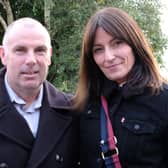 David McBride with Davina McCall. 
(c) Wall To Wall Productions