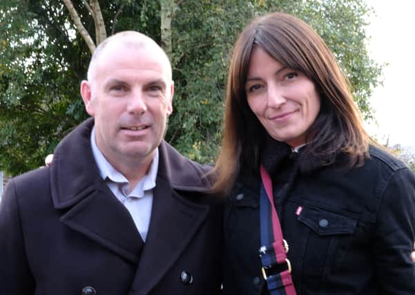 David McBride with Davina McCall.
(c) Wall To Wall Productions