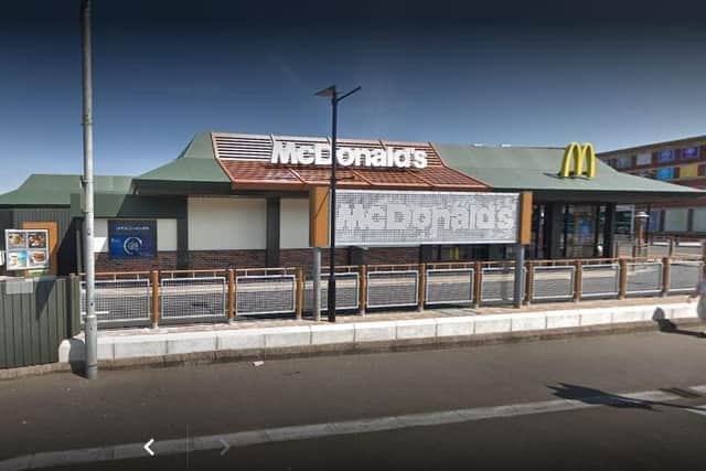 McDonald's Portadown. Photo courtesy of Google.