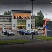 Halfords in Craigavon. Photo courtesy of Google.