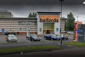 Halfords in Craigavon. Photo courtesy of Google.