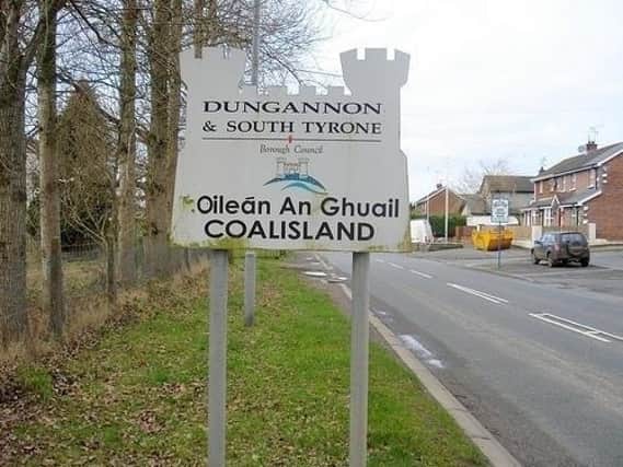 Coalisland where the incident is alleged to have happened.