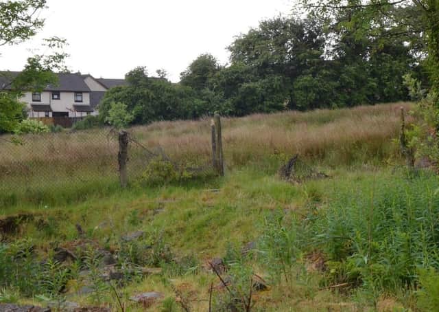 The fully primed bomb was found near to homes and an area where children regularly play