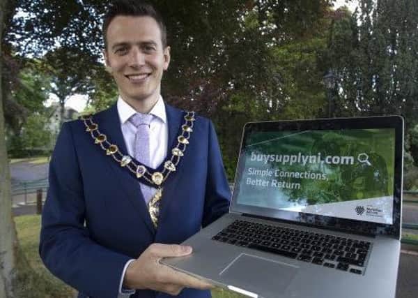 Mayor of Mid and East Antrim Borough Council, Cllr Peter Johnston, encourages buyers and suppliers to register with BuySupplyNI.com which has a new dedicated section for COVID-19 supplies